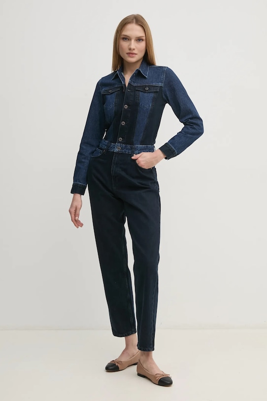 Джинсовый комбинезон Valerie Pepe Jeans, темно-синий
Джинсовый комбинезон Valerie Pepe Jeans, темно-синий