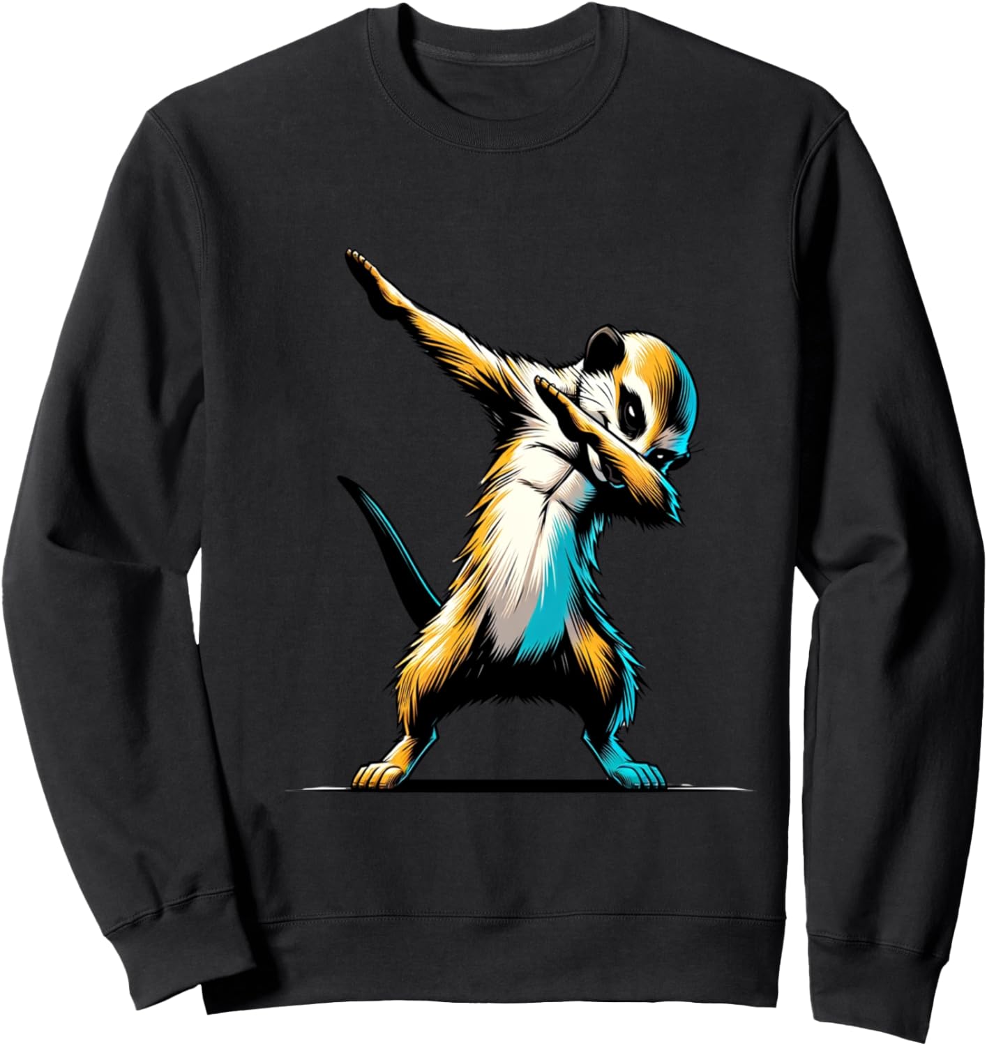 Забавная толстовка с изображением танцующего суриката в дубляже Dustwear Design - Dubbing And Dabbing, черный
Забавная толстовка с изображением танцующего суриката в дубляже Dustwear Design - Dubbing And Dabbing, черный