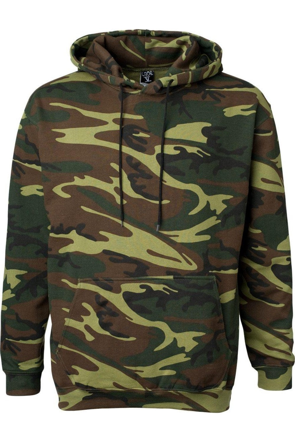 Толстовка с капюшоном из флиса с камуфляжным принтом Code Five, зеленый
Толстовка с капюшоном из флиса с камуфляжным принтом Code Five, зеленый