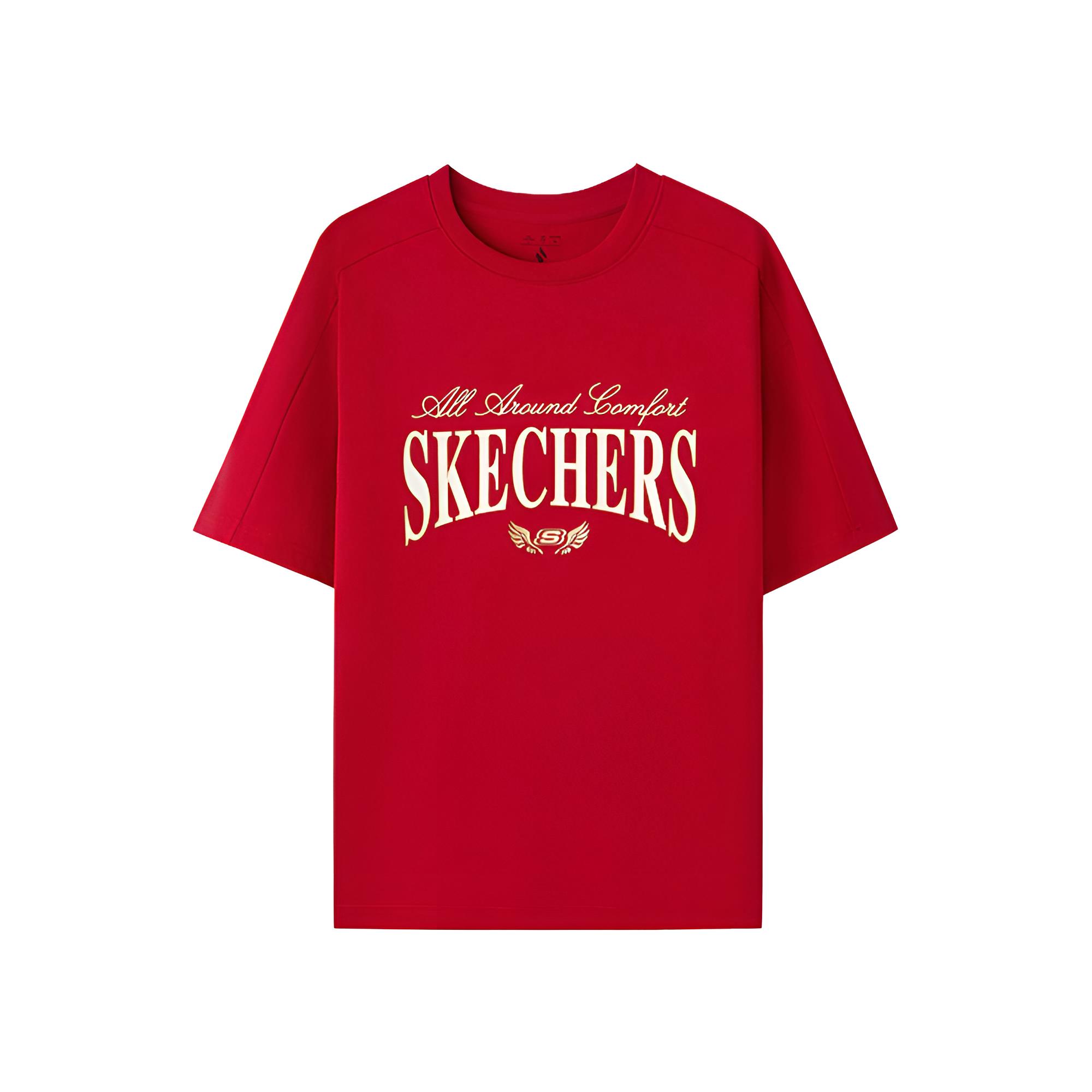 Skechers Футболка унисекс, ягодный красный
Skechers Футболка унисекс, ягодный красный