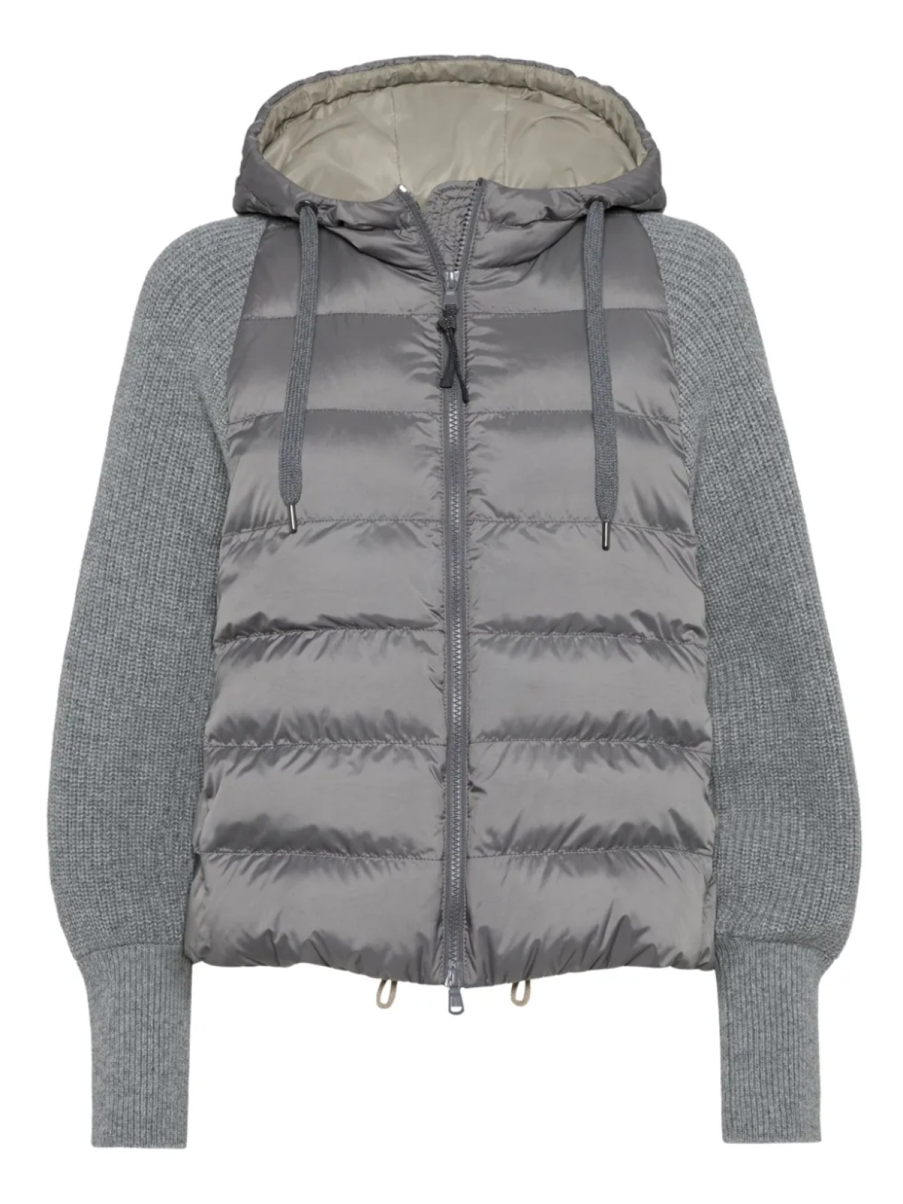 Стеганая куртка Brunello Cucinelli, серый
Стеганая куртка Brunello Cucinelli, серый