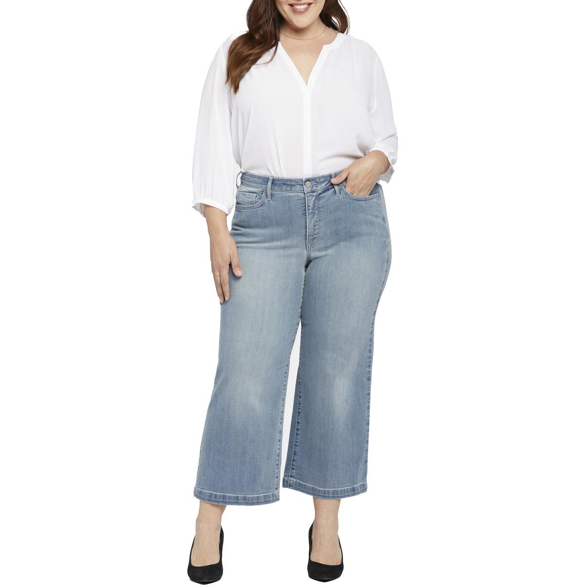 Женские джинсы Plus Teresa с широкими штанинами NYDJ, Thistle Falls
Женские джинсы Plus Teresa с широкими штанинами NYDJ, Thistle Falls