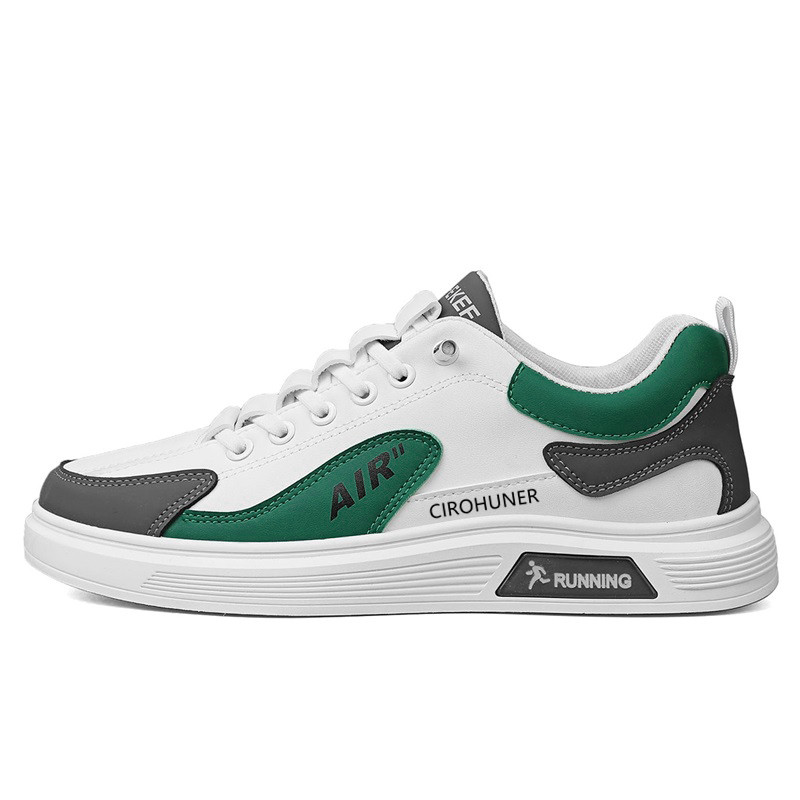 CIROHUNER Легкие и дышащие мужские скейтерские кроссовки лоу-топ бело-зеленые, цвет White Green
CIROHUNER Легкие и дышащие мужские скейтерские кроссовки лоу-топ бело-зеленые, цвет White Green