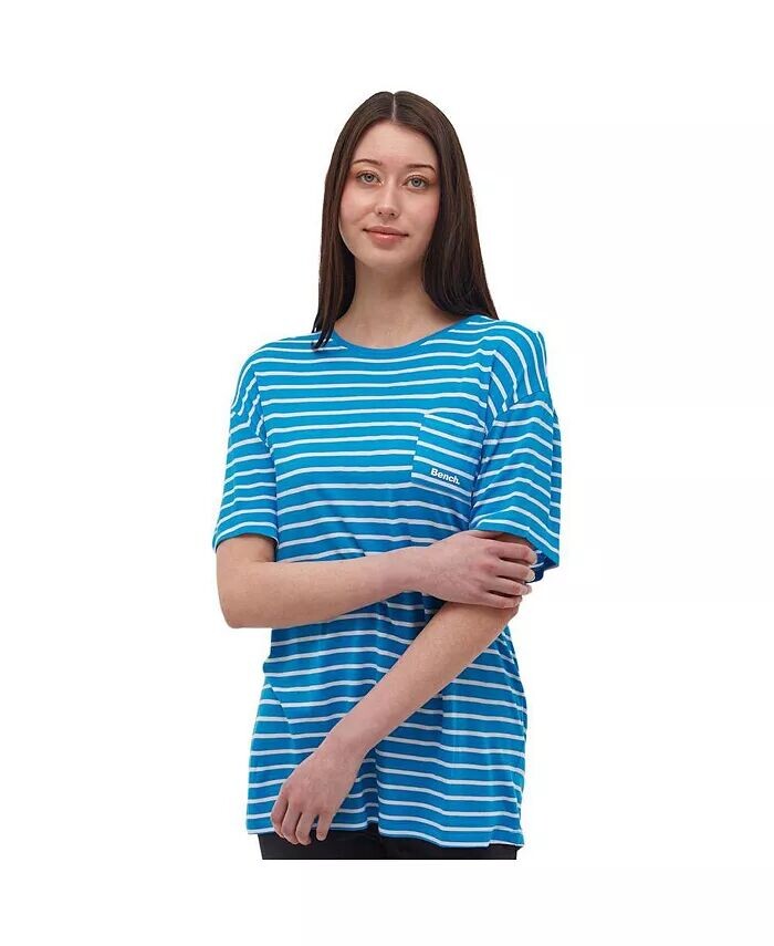 Женская футболка Nouria в полоску с карманами Bench DNA, синий
Женская футболка Nouria в полоску с карманами Bench DNA, синий