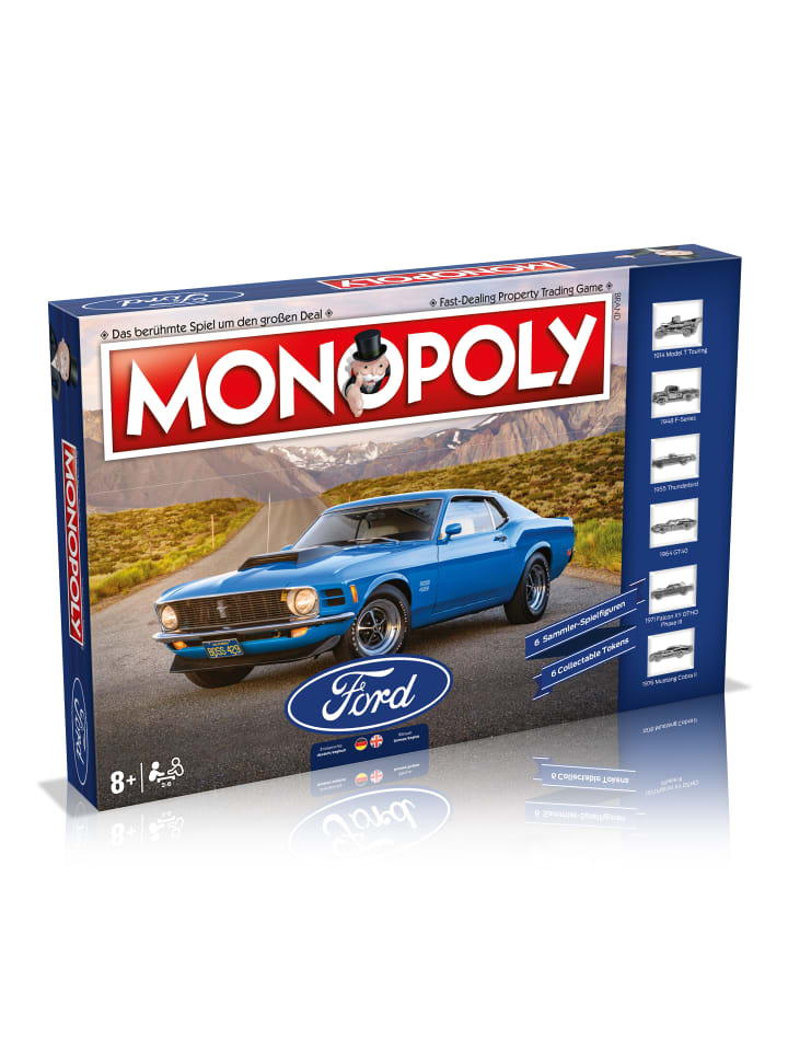 Настольная игра «Монополия: Форд» в красочном исполнении
Настольная игра «Монополия: Форд» в красочном исполнении
