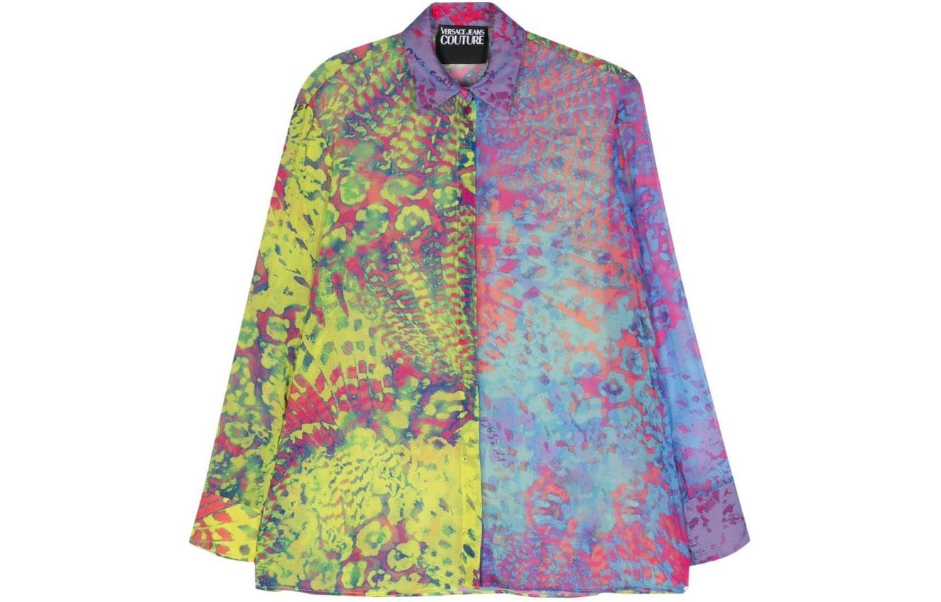 Рубашка Abstract-print Sheer Shirt VERSACE JEANS COUTURE, мультиколор
Рубашка Abstract-print Sheer Shirt VERSACE JEANS COUTURE, мультиколор
