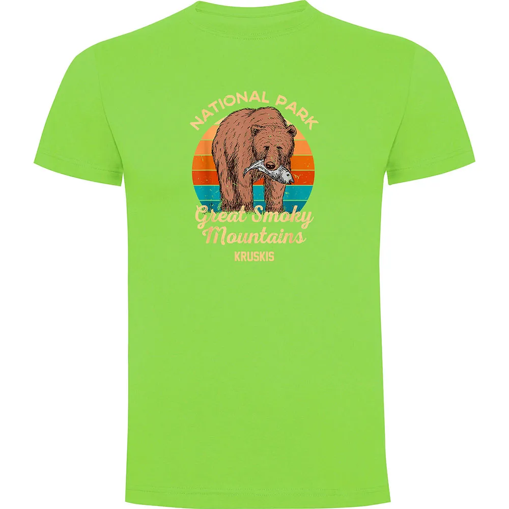 Футболка с коротким рукавом Kruskis Great Smoky Mountains, зеленый
Футболка с коротким рукавом Kruskis Great Smoky Mountains, зеленый