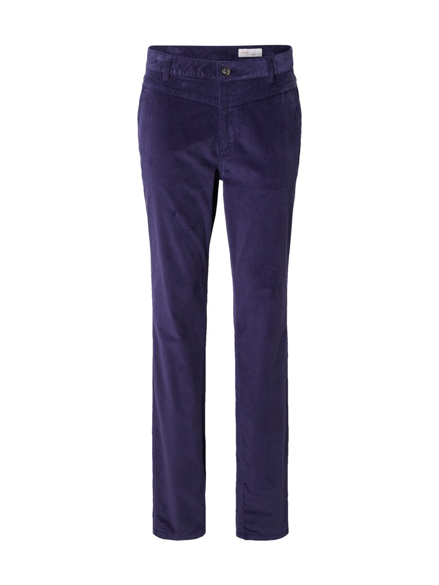 Обычные брюки-чинос s.Oliver, темно-синий
Обычные брюки-чинос s.Oliver, темно-синий