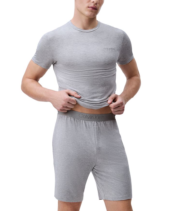 Шорты для сна Calvin Klein, серый 
Шорты для сна Calvin Klein, серый