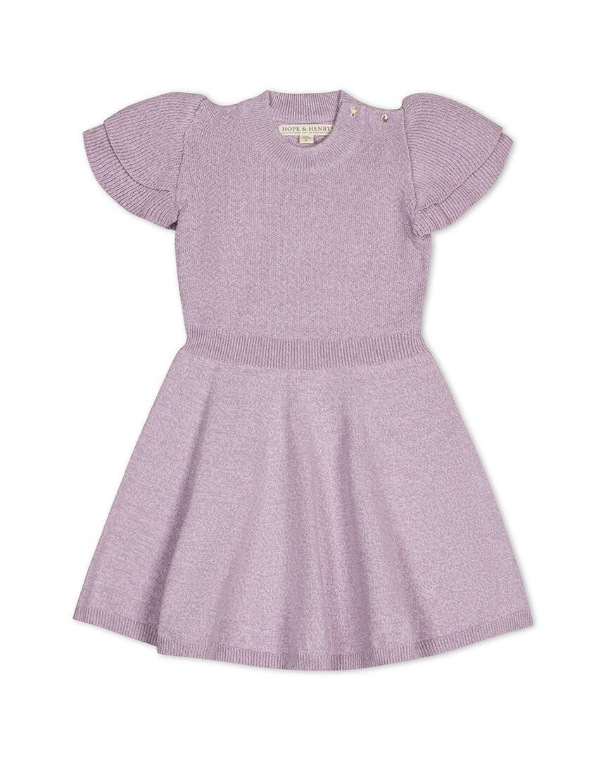 Платье-свитер Hope & Henry с воланами на рукавах и воротником-стойкой Hope & Henry, фиолетовый
Платье-свитер Hope & Henry с воланами на рукавах и воротником-стойкой Hope & Henry, фиолетовый
