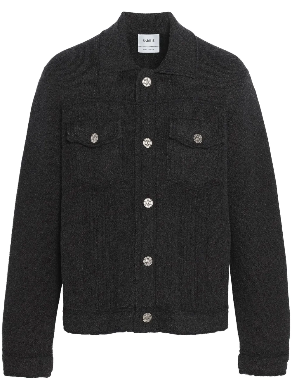 Трикотажная куртка-рубашка Barrie, черный
Трикотажная куртка-рубашка Barrie, черный