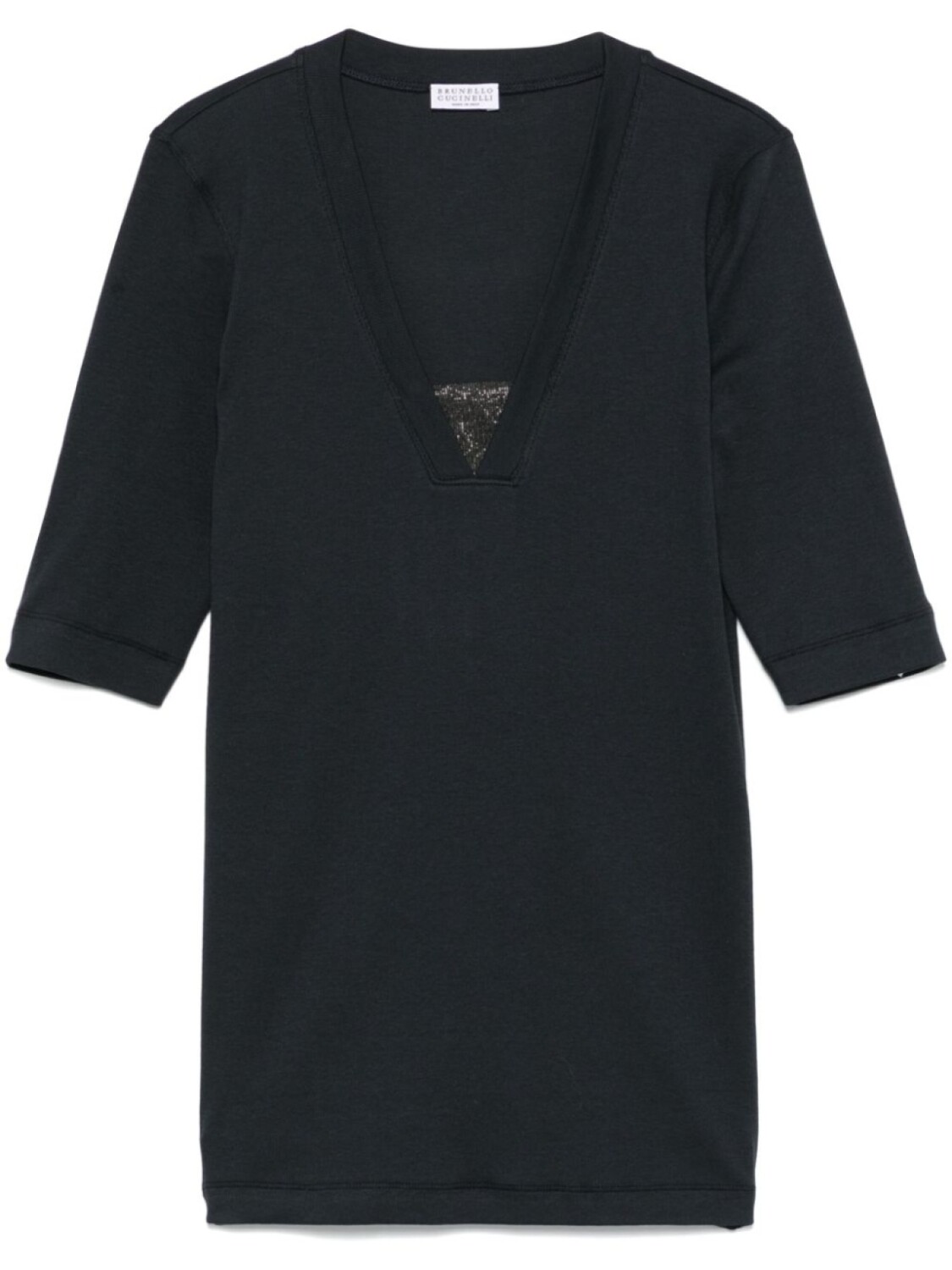 Brunello Cucinelli футболка с декором Monili, синий
Brunello Cucinelli футболка с декором Monili, синий