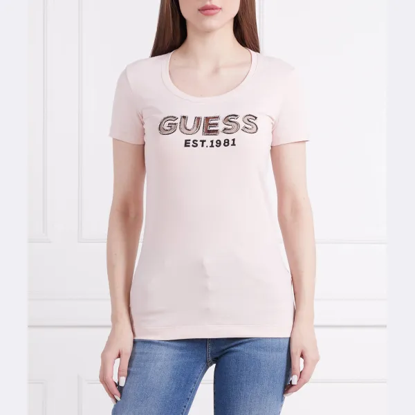 Футболка стандартного кроя Guess, розовый
Футболка стандартного кроя Guess, розовый