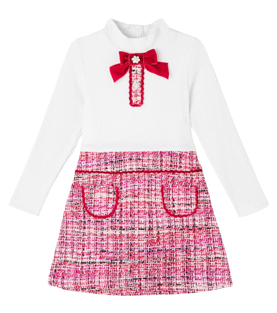 Вязаное платье из твида Patachou, Red Tweed F25-73
Вязаное платье из твида Patachou, Red Tweed F25-73