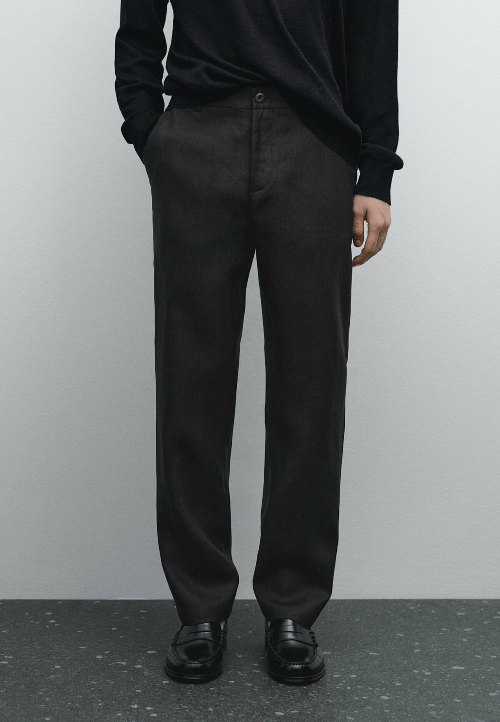 Чиносы Massimo Dutti, темно-синий
Чиносы Massimo Dutti, темно-синий