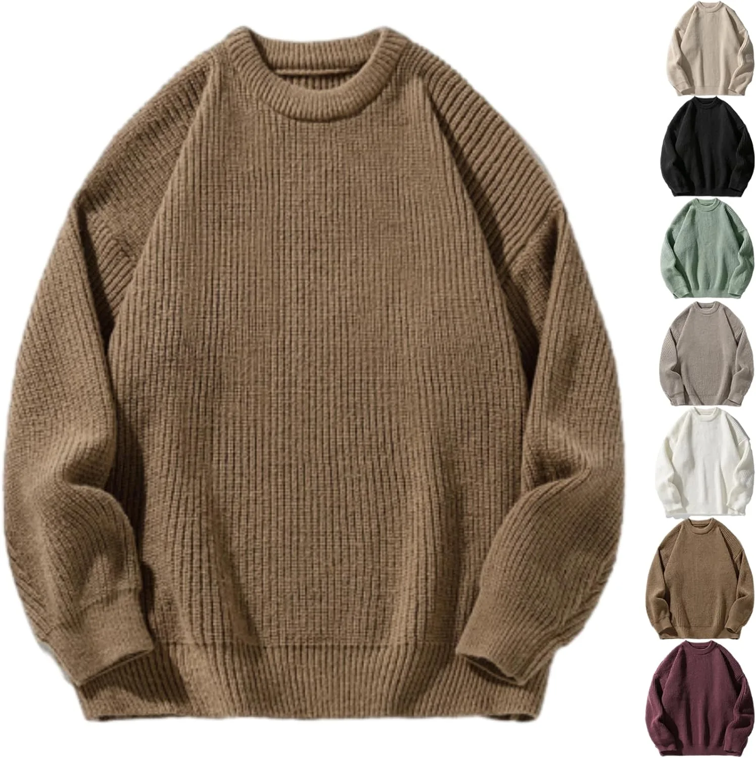 Мужской свитер-пуловер Vintage Grandpa, осенне-зимний, однотонный, с длинными рукавами XYLAWAVE
Мужской свитер-пуловер Vintage Grandpa, осенне-зимний, однотонный, с длинными рукавами XYLAWAVE