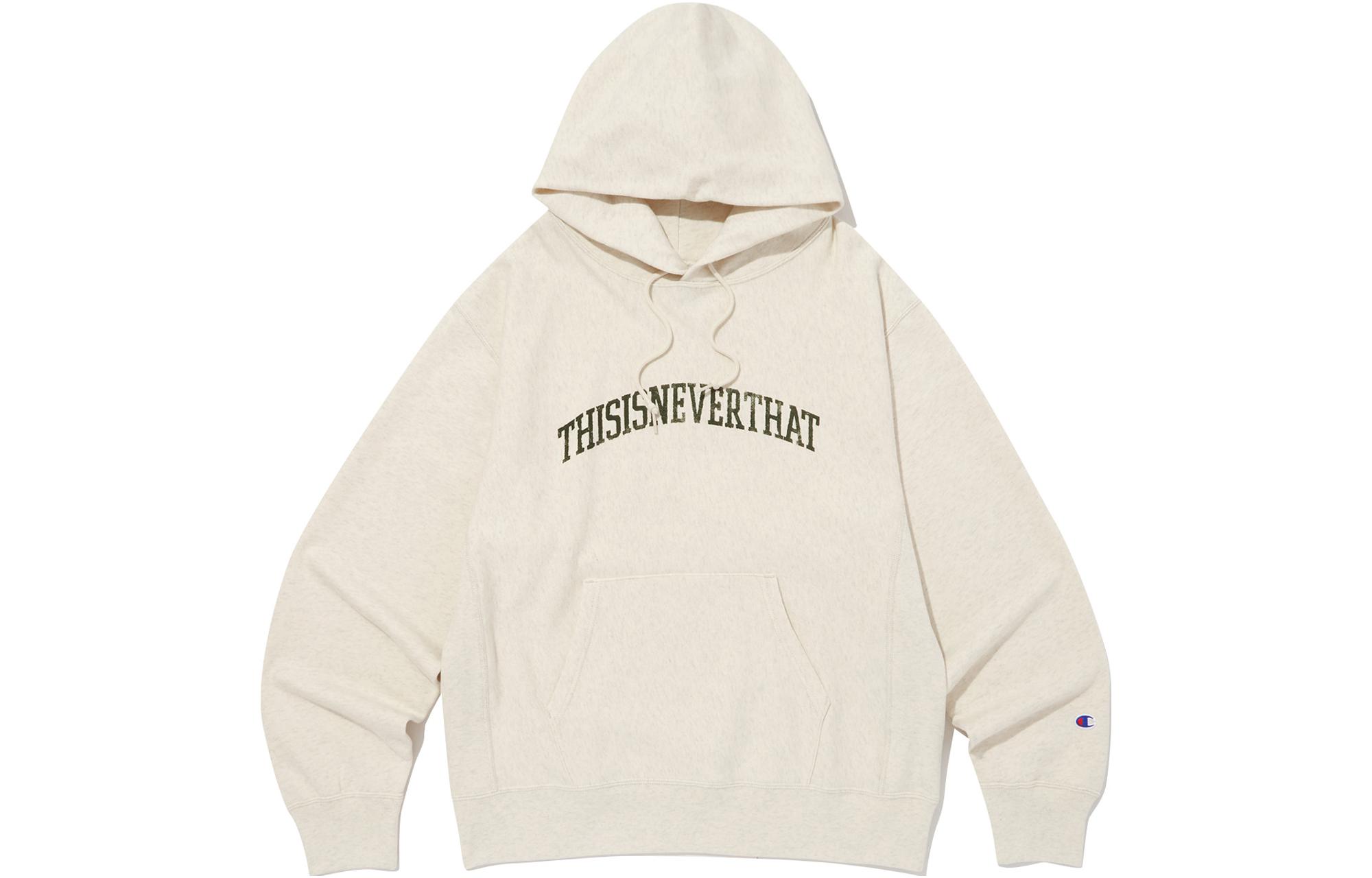 Thisisneverthat худи унисекс Champion, Ecru
Thisisneverthat худи унисекс Champion, Ecru