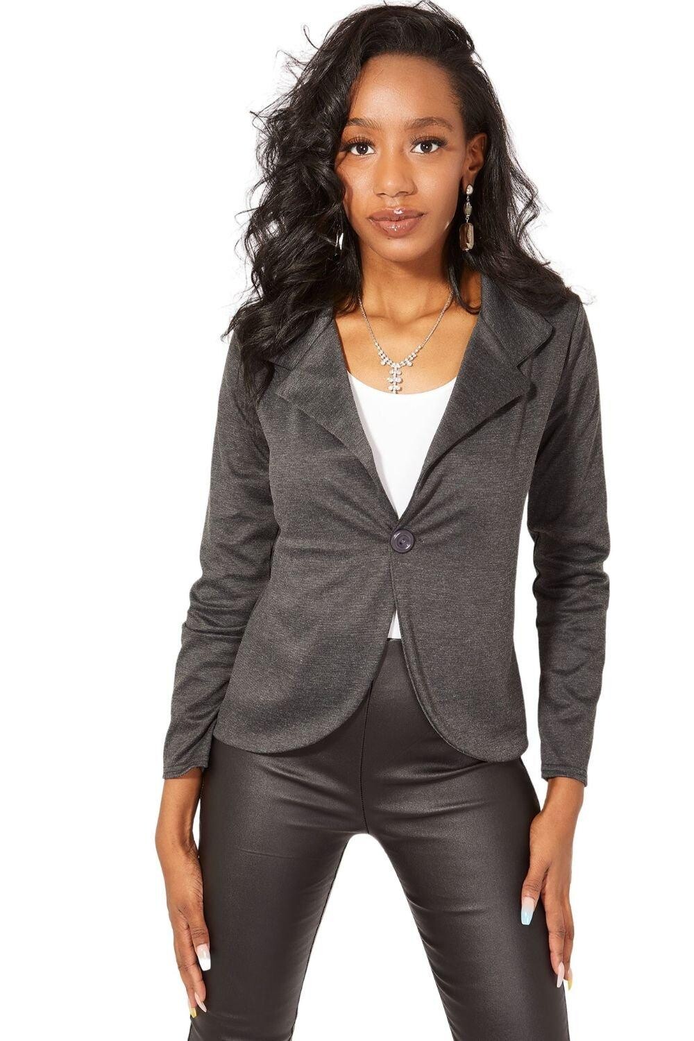 Индивидуальный рабочий пиджак на одной пуговице KRISP, черный
Индивидуальный рабочий пиджак на одной пуговице KRISP, черный