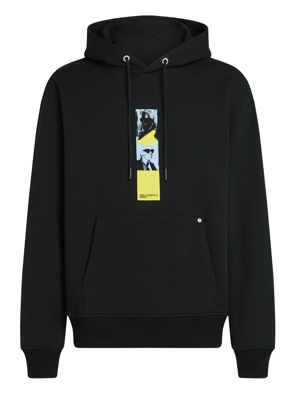 Худи Repeated Karl Karl Lagerfeld Jeans, черный 
Худи Repeated Karl Karl Lagerfeld Jeans, черный