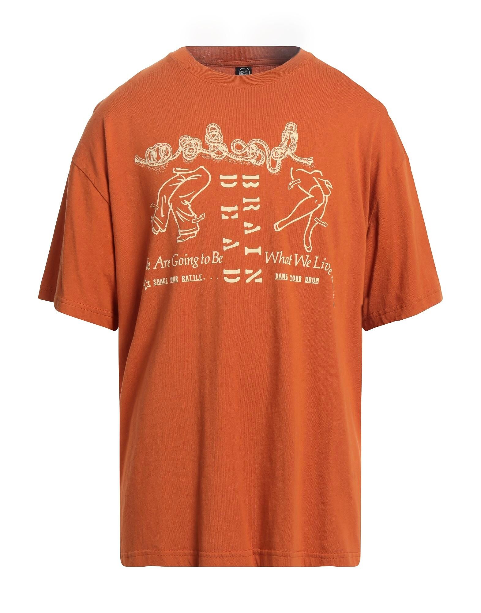 Футболка Brain Dead, оранжево-коричневый
Футболка Brain Dead, оранжево-коричневый