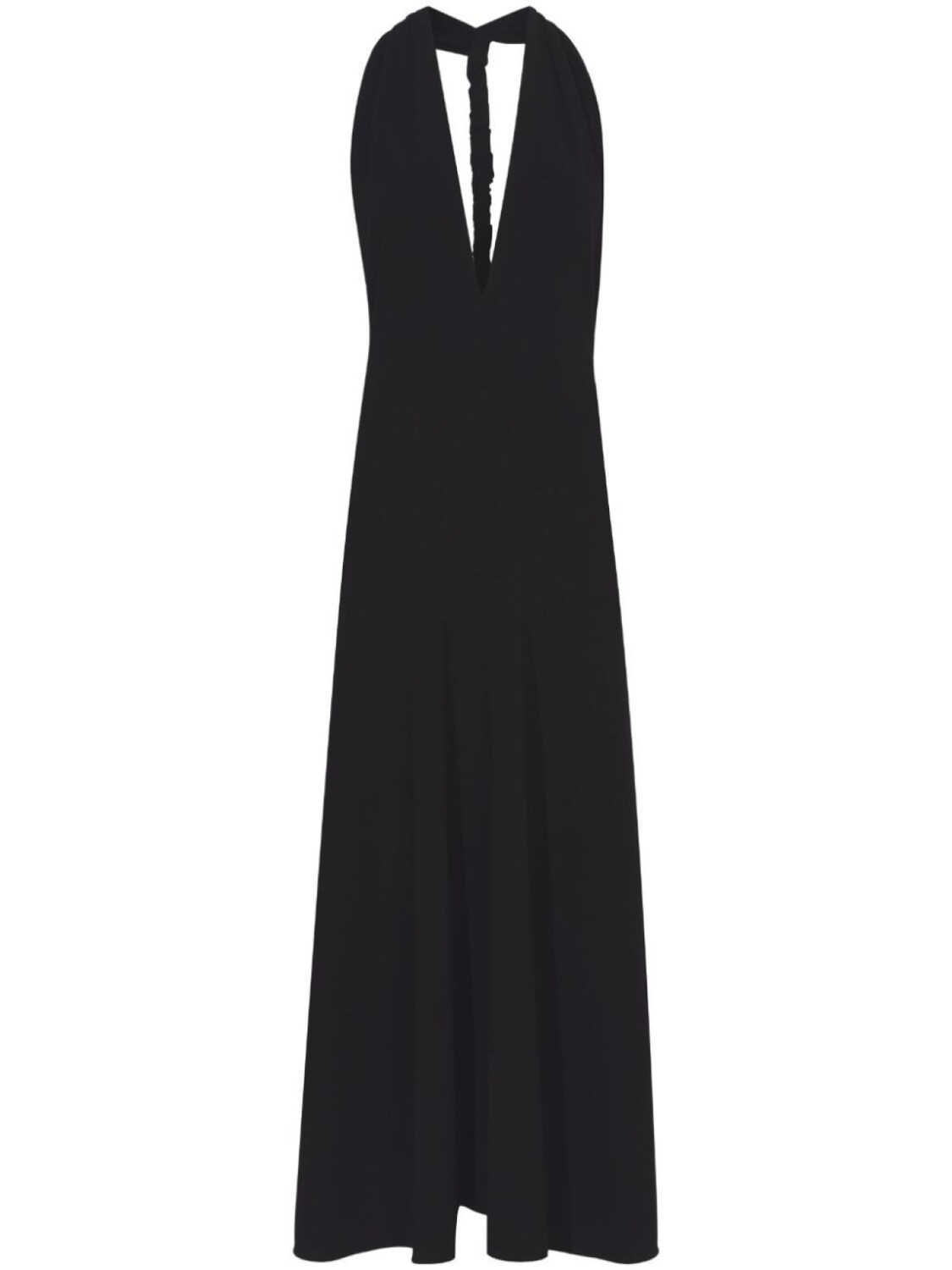 Proenza Schouler расклешенное платье с вырезом халтер, черный
Proenza Schouler расклешенное платье с вырезом халтер, черный