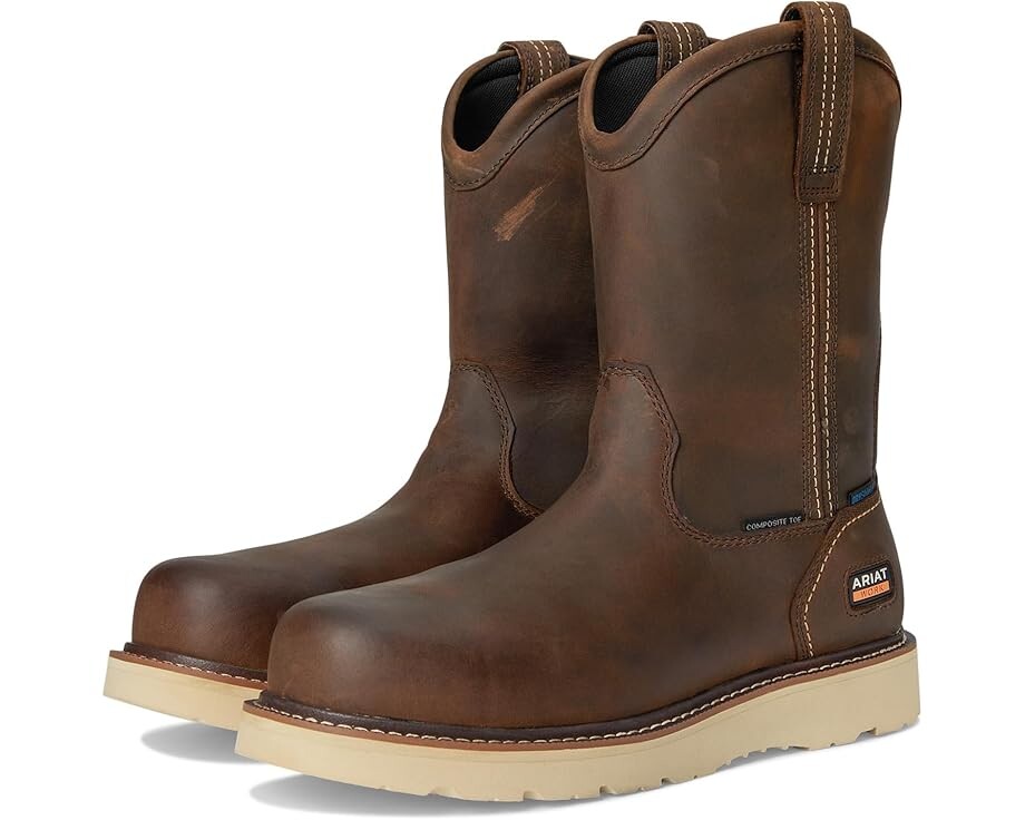 Ботинки Ariat Rebar Wedge Pull-On Waterproof Composite Toe Work Boots, цвет Distressed Brown
Ботинки Ariat Rebar Wedge Pull-On Waterproof Composite Toe Work Boots, цвет Distressed Brown