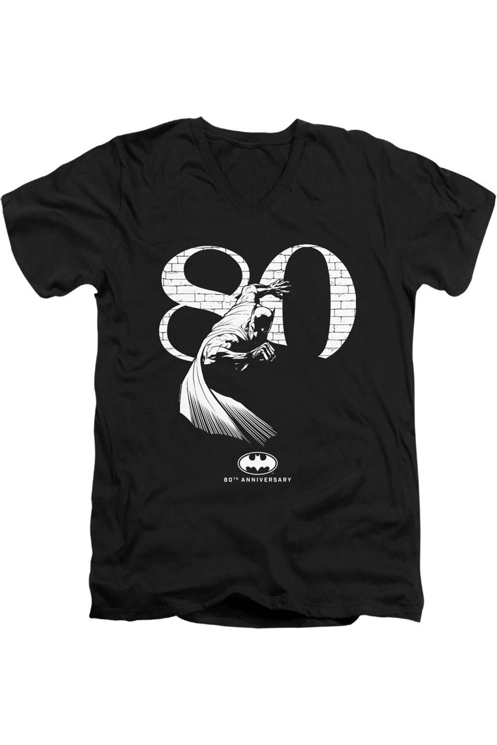 Футболка Batman 80 Wall с коротким рукавом и V-образным вырезом для взрослых из премиального хлопка Gildan, черный
Футболка Batman 80 Wall с коротким рукавом и V-образным вырезом для взрослых из премиального хлопка Gildan, черный