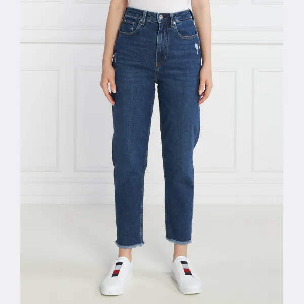 Джинсы кроя-морковки Hw a ada wrn Tommy Hilfiger, синий
Джинсы кроя-морковки Hw a ada wrn Tommy Hilfiger, синий