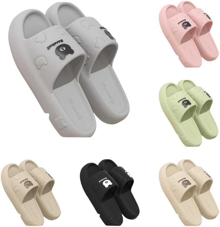 Милые шлепанцы с медвежонком для женщин Albiva, серый
Милые шлепанцы с медвежонком для женщин Albiva, серый