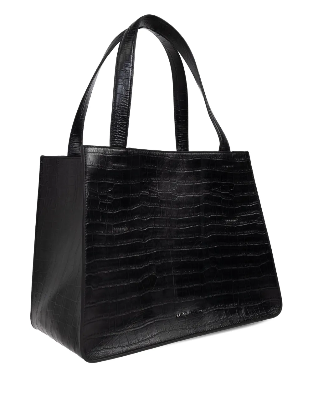 Тисненая сумка-тоут Saclaire с верхней ручкой Samsoe Samsoe, черный
Тисненая сумка-тоут Saclaire с верхней ручкой Samsoe Samsoe, черный