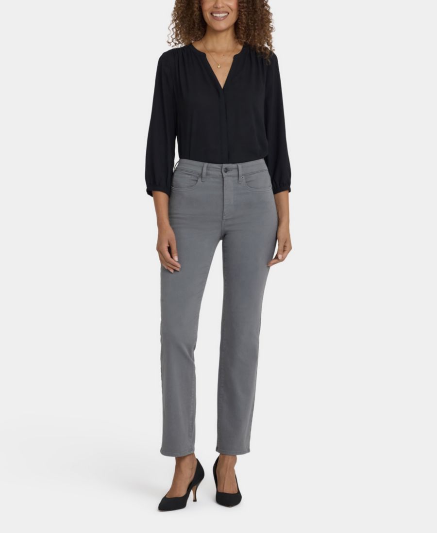 Женские прямые джинсы Мэрилин с высокой посадкой NYDJ, Lunar Stone
Женские прямые джинсы Мэрилин с высокой посадкой NYDJ, Lunar Stone