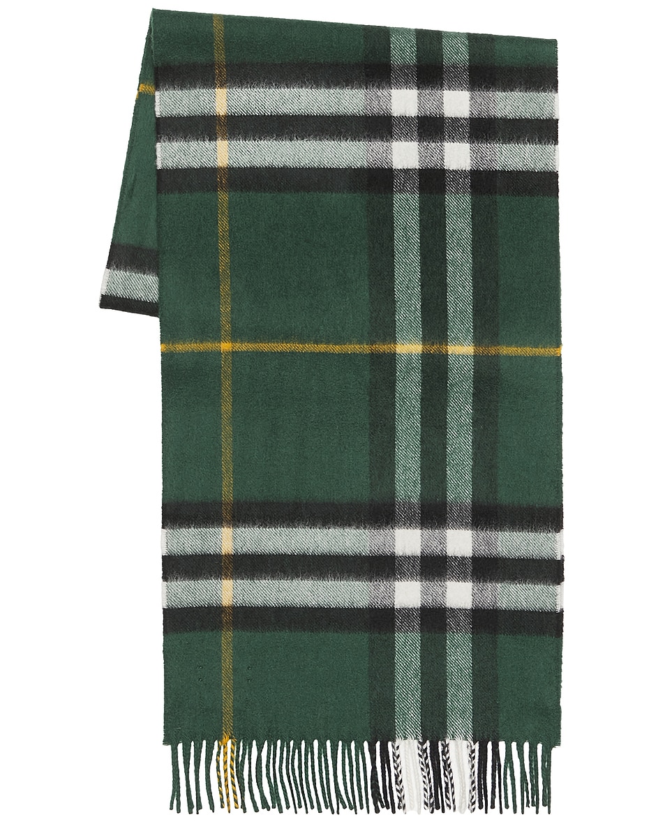 Гигантский клетчатый шарф Burberry, Dark Fern Green 
Гигантский клетчатый шарф Burberry, Dark Fern Green