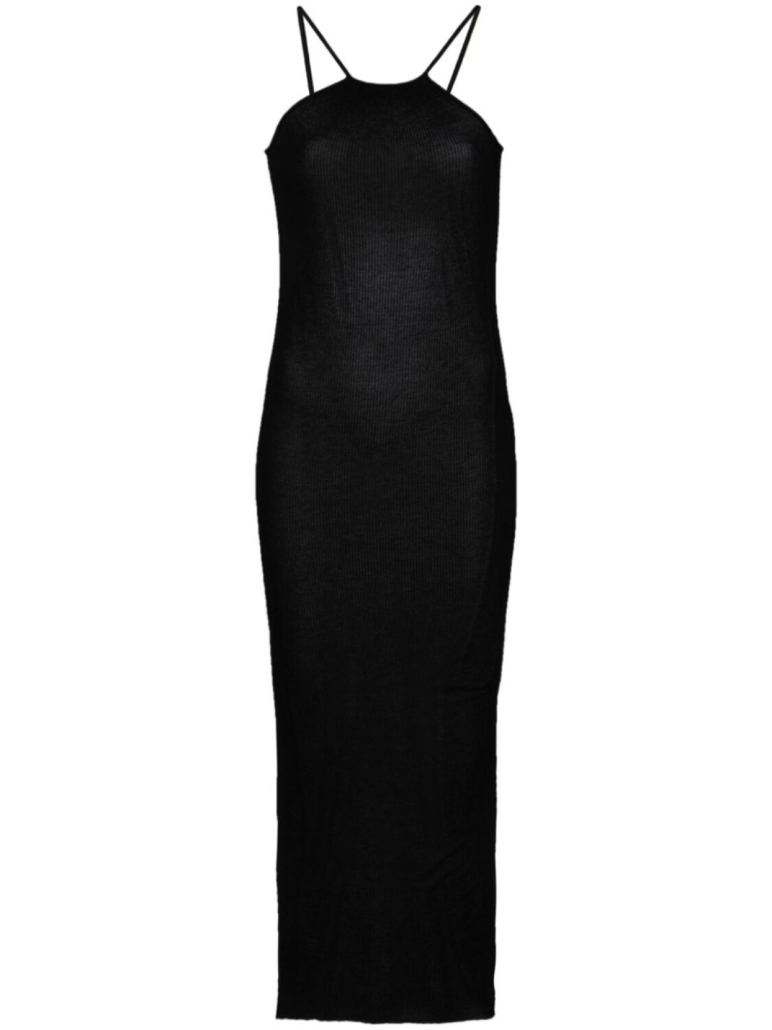 Rick Owens платье миди Scorpio в рубчик, черный
Rick Owens платье миди Scorpio в рубчик, черный