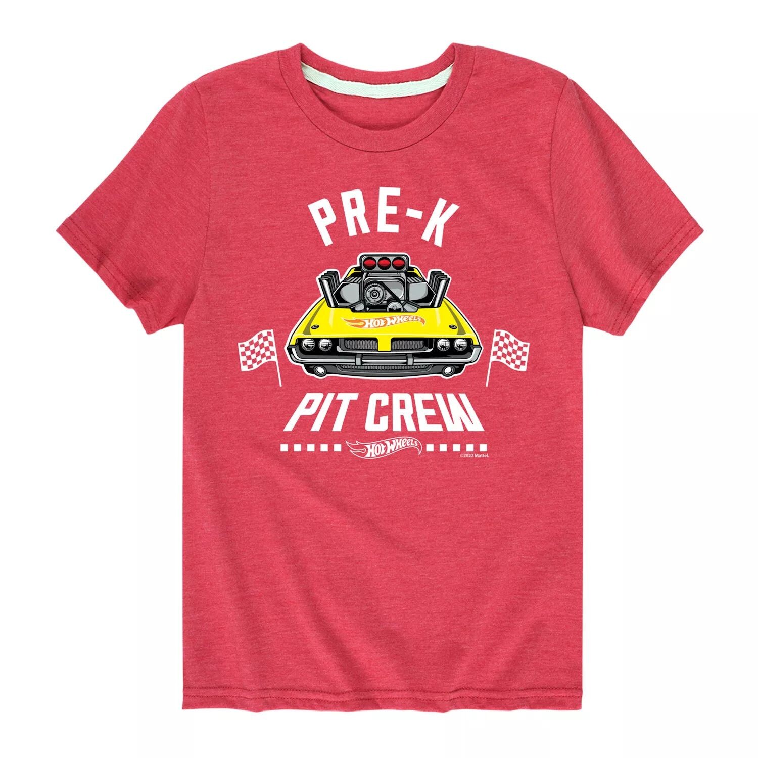 Футболка Hot Wheels Pit Crew Pre-K для мальчиков 8–20 лет с рисунком Licensed Character, красный
Футболка Hot Wheels Pit Crew Pre-K для мальчиков 8–20 лет с рисунком Licensed Character, красный