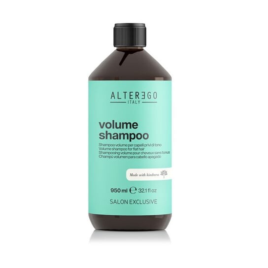 Шампунь для придания объема, 950мл Alter Ego, Volume –, Alterego
Шампунь для придания объема, 950мл Alter Ego, Volume –, Alterego