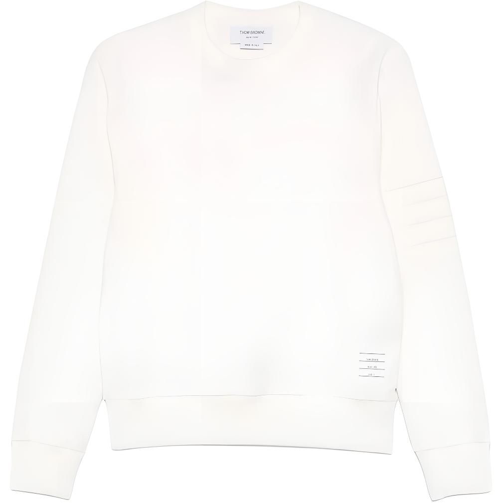 Свитшот с круглым вырезом THOM BROWNE, белый
Свитшот с круглым вырезом THOM BROWNE, белый