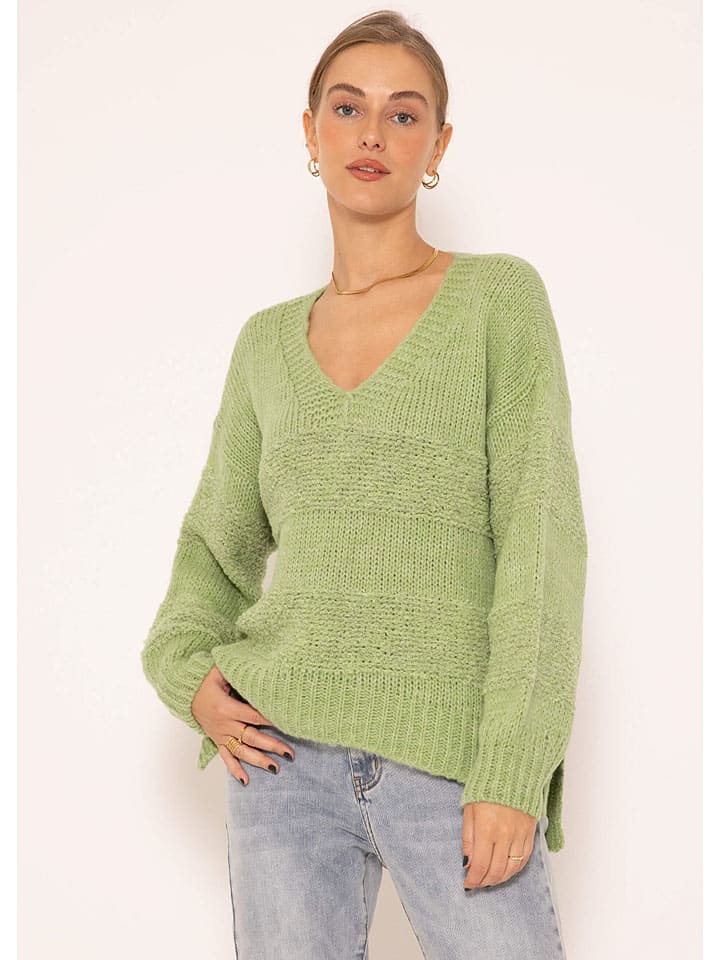 Пуловер SASSYCLASSY, зеленый
Пуловер SASSYCLASSY, зеленый