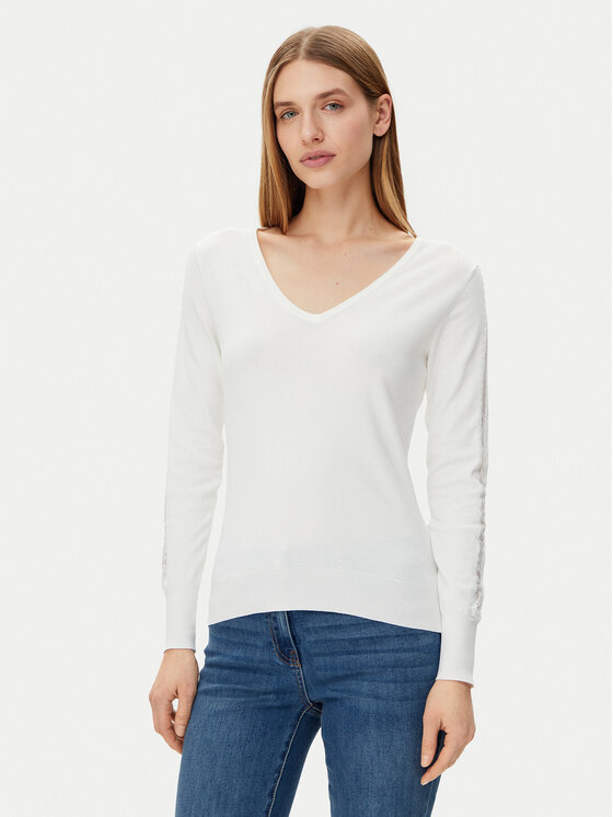 Облегающий свитер 251-MIELO Morgan, белый
Облегающий свитер 251-MIELO Morgan, белый