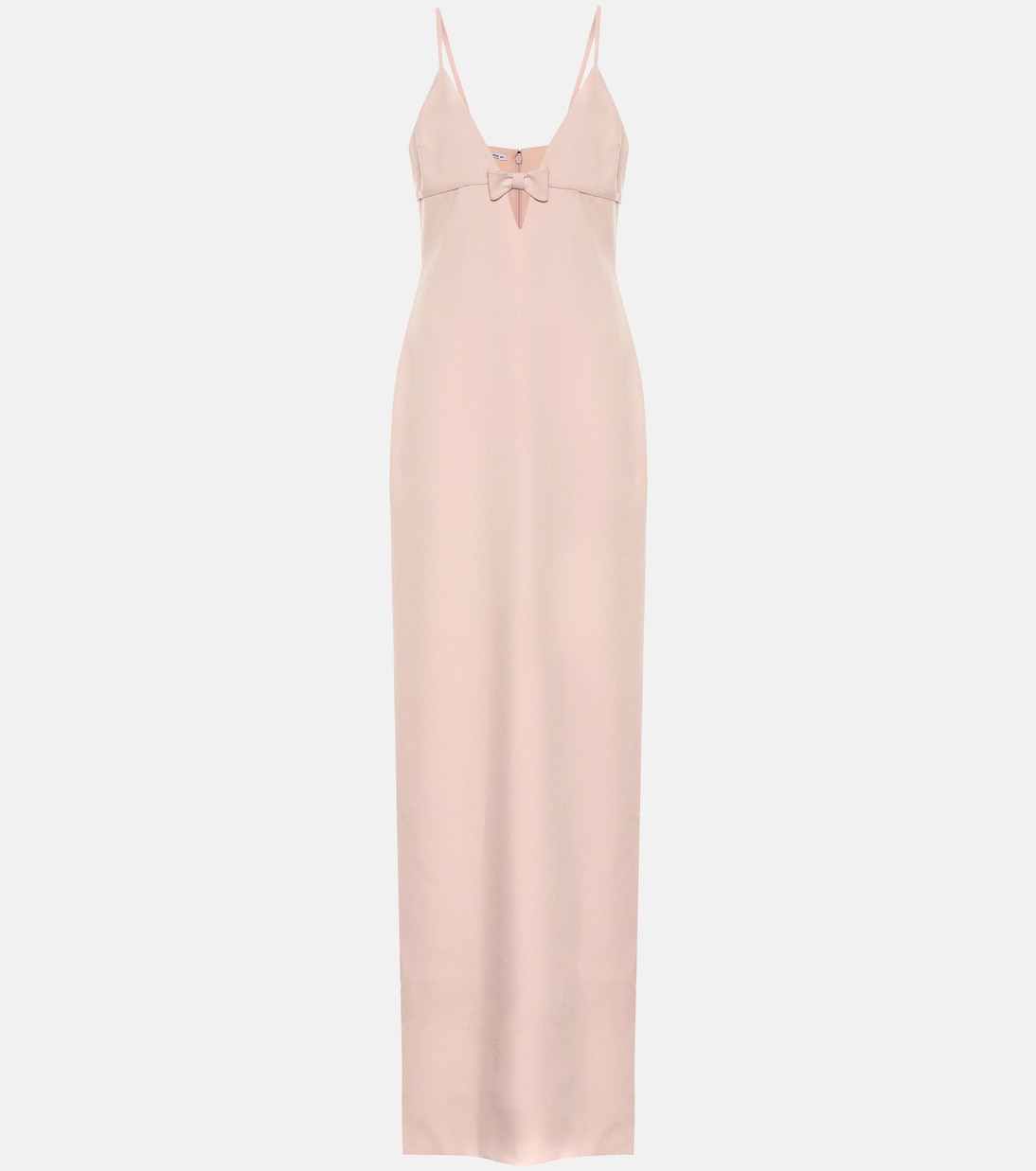 Платье макси с V-образным вырезом Miu Miu, Cammeo
Платье макси с V-образным вырезом Miu Miu, Cammeo