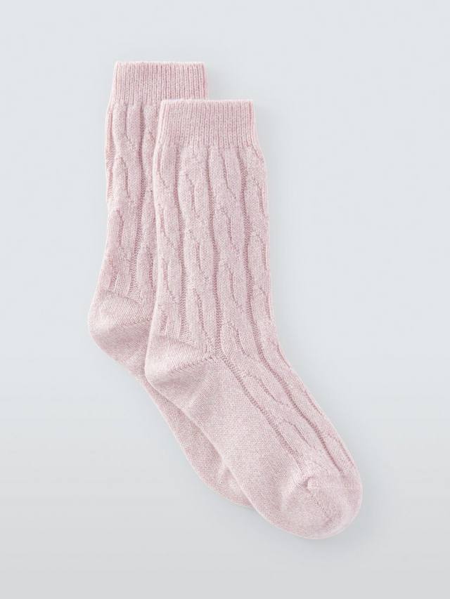 Уютные носки для кровати из кашемира с рельефным узором John Lewis, Dark Pink
Уютные носки для кровати из кашемира с рельефным узором John Lewis, Dark Pink