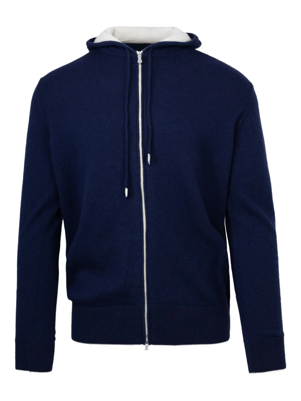 Кашемировый свитер на молнии с капюшоном Eleventy, синий
Кашемировый свитер на молнии с капюшоном Eleventy, синий