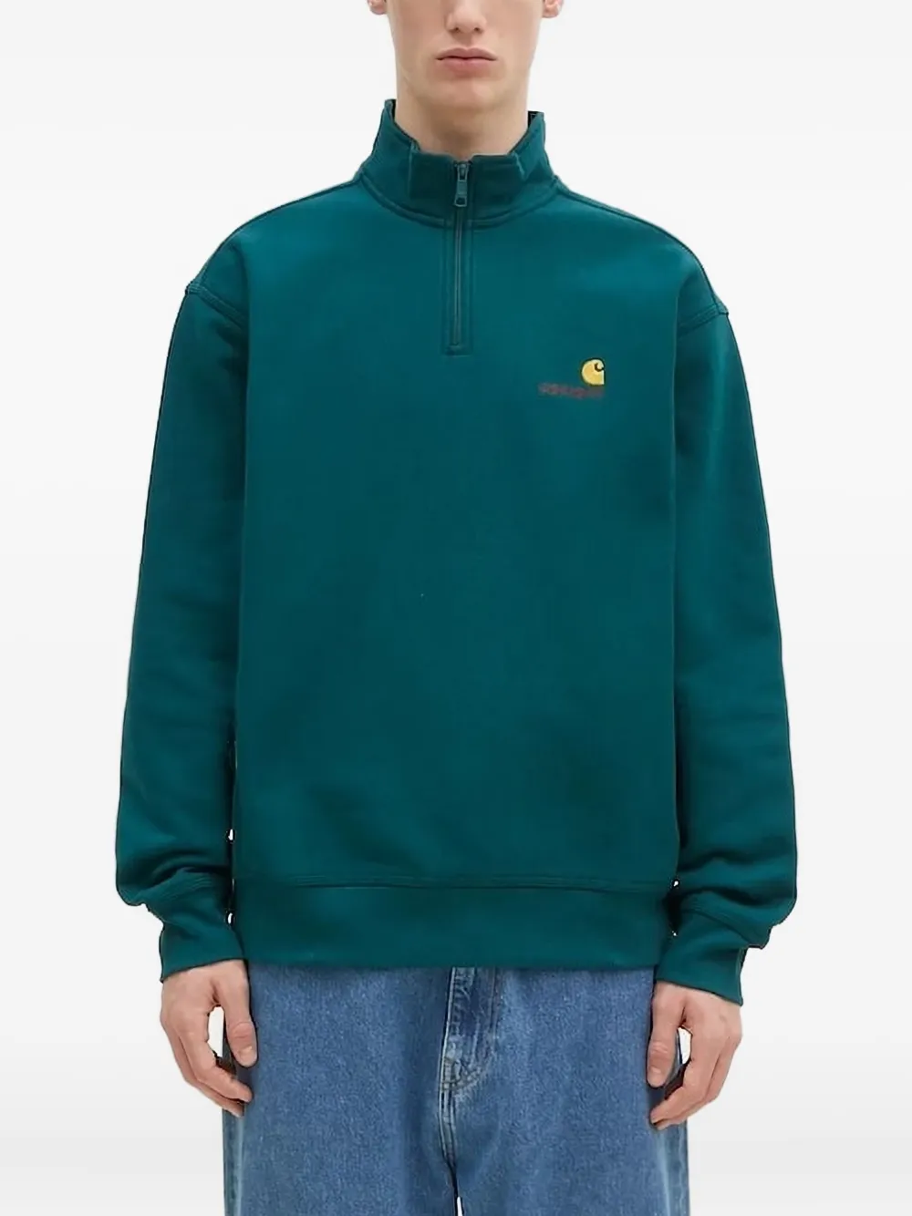 Толстовка с вышивкой на молнии CARHARTT WIP, зеленый
Толстовка с вышивкой на молнии CARHARTT WIP, зеленый