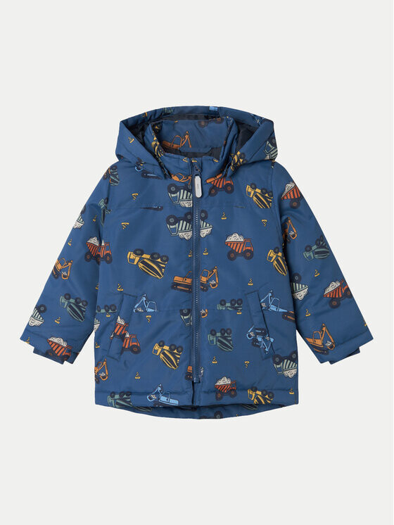 Переходная куртка стандартного кроя Name It, синий 
Переходная куртка стандартного кроя Name It, синий