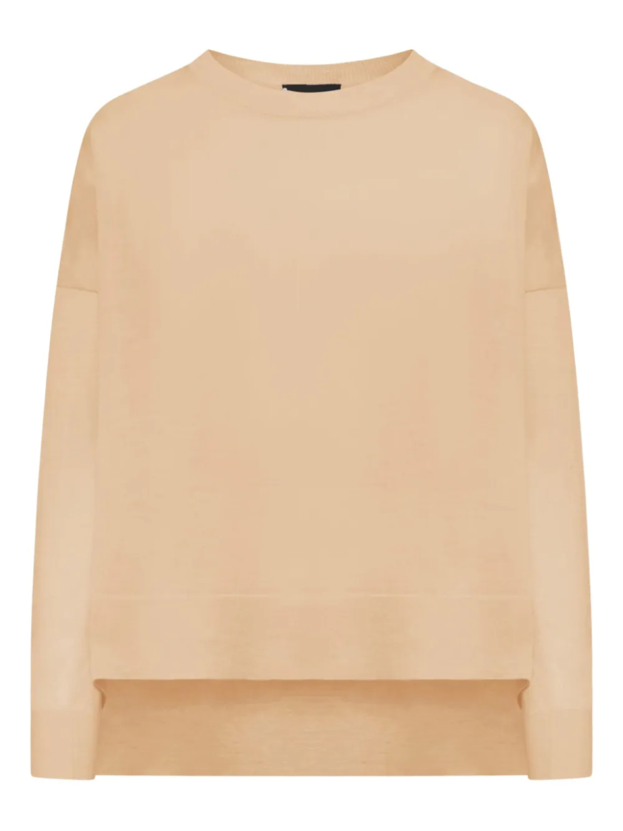 Свитер оверсайз с круглым вырезом от Roberto Collina, коричневый
Свитер оверсайз с круглым вырезом от Roberto Collina, коричневый