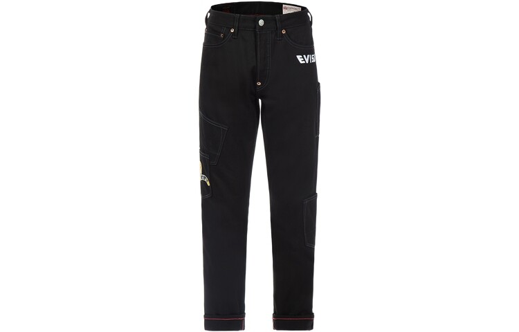 Джинсы мужские черные Evisu, черный
Джинсы мужские черные Evisu, черный