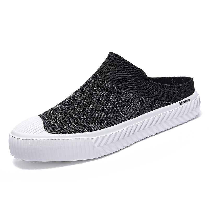 Мужские сандалии с закрытым носком, устойчивые к истиранию и запаху, нескользящие BAKE, Black White
Мужские сандалии с закрытым носком, устойчивые к истиранию и запаху, нескользящие BAKE, Black White