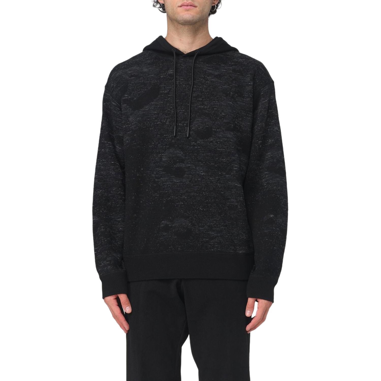 Меланжевая толстовка Hugo Boss, черный
Меланжевая толстовка Hugo Boss, черный