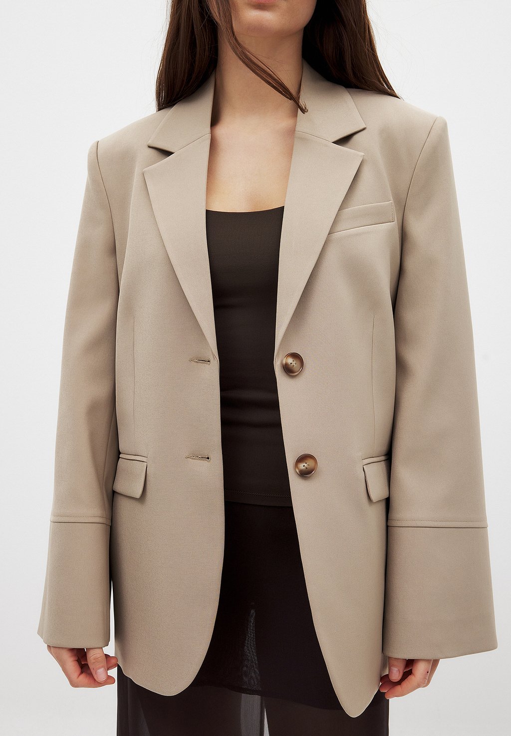 Блейзер NA-KD, серо-коричневый
Блейзер NA-KD, серо-коричневый