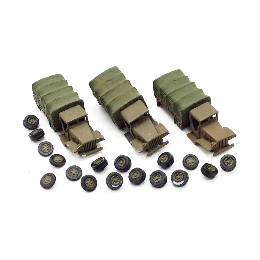 2,5-тонный грузовик с мягкой кабиной, коллекция №1, WWII Command Decision Miniatures - United States - Loose Miniatures (15mm)
2,5-тонный грузовик с мягкой кабиной, коллекция №1, WWII Command Decision Miniatures - United States - Loose Miniatures (15mm)
