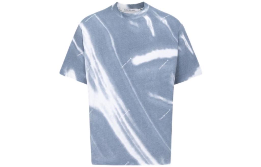 Футболка мужская сине-белая смешанная Calvin Klein
Футболка мужская сине-белая смешанная Calvin Klein